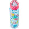 Silver Buffalo Sanrio Hello Kitty Zodiac Signs Iridescent Double Walled Tritan Water Bottle, 18 Ounces(Hello Kitty Pool Party)