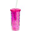 Silver Buffalo Sanrio Hello Kitty Zodiac Signs Iridescent Double Walled Tritan Water Bottle, 18 Ounces(Hello Kitty Strawberries)