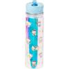 Silver Buffalo Sanrio Hello Kitty Zodiac Signs Iridescent Double Walled Tritan Water Bottle, 18 Ounces(Hello Kitty Zodiac Signs)