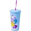 Silver Buffalo Sanrio Hello Kitty Zodiac Signs Iridescent Double Walled Tritan Water Bottle, 18 Ounces(Hello Kitty and Friends Matte)