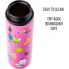 Silver Buffalo Sanrio Hello Kitty Zodiac Signs Iridescent Double Walled Tritan Water Bottle, 18 Ounces(Hello Kitty and Friends Tropical)