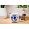 Silver Buffalo Sanrio Hello Kitty and Friends Chococat Checkered Pattern Ceramic Camper Mug, 20 Ounces(Hello Kitty and Friends)