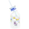 Silver Buffalo Sanrio Hello Kitty and Friends Featuring Cinnamoroll and Strawberries Plastic Pink Milk Carton Pitcher Bottle, 16.2 Ounces(Care Bears Rainbow and Sunshine)