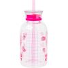 Silver Buffalo Sanrio Hello Kitty and Friends Featuring Cinnamoroll and Strawberries Plastic Pink Milk Carton Pitcher Bottle, 16.2 Ounces(Hello Kitty Strawberry Milk)