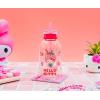 Silver Buffalo Sanrio Hello Kitty and Friends Featuring Cinnamoroll and Strawberries Plastic Pink Milk Carton Pitcher Bottle, 16.2 Ounces(Hello Kitty Strawberry Milk)