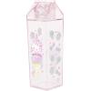 Silver Buffalo Sanrio Hello Kitty and Friends Featuring Cinnamoroll and Strawberries Plastic Pink Milk Carton Pitcher Bottle, 16.2 Ounces(Hello Kitty Unicorn Ice Cream)