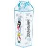 Silver Buffalo Sanrio Hello Kitty and Friends Featuring Cinnamoroll and Strawberries Plastic Pink Milk Carton Pitcher Bottle, 16.2 Ounces(Hello Kitty and Friends Clouds)