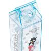 Silver Buffalo Sanrio Hello Kitty and Friends Featuring Cinnamoroll and Strawberries Plastic Pink Milk Carton Pitcher Bottle, 16.2 Ounces(Hello Kitty and Friends Clouds)