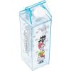 Silver Buffalo Sanrio Hello Kitty and Friends Featuring Cinnamoroll and Strawberries Plastic Pink Milk Carton Pitcher Bottle, 16.2 Ounces(Hello Kitty and Friends Clouds)