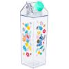 Silver Buffalo Sanrio Hello Kitty and Friends Featuring Cinnamoroll and Strawberries Plastic Pink Milk Carton Pitcher Bottle, 16.2 Ounces(Lilo and Stitch Tropical)