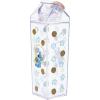 Silver Buffalo Sanrio Hello Kitty and Friends Featuring Cinnamoroll and Strawberries Plastic Pink Milk Carton Pitcher Bottle, 16.2 Ounces(Lilo and Stitch Coconut Milk)
