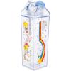 Silver Buffalo Sanrio Hello Kitty and Friends Featuring Cinnamoroll and Strawberries Plastic Pink Milk Carton Pitcher Bottle, 16.2 Ounces(Rainbow Brite)