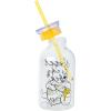 Silver Buffalo Sanrio Hello Kitty and Friends Featuring Cinnamoroll and Strawberries Plastic Pink Milk Carton Pitcher Bottle, 16.2 Ounces(Winnie the Pooh Sweet As Can Bee)