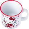 Silver Buffalo Sanrio Hello Kitty and Friends Gudetama Lazy Egg Sailing Ceramic Camper Mug, 20 Ounces(Hello Kitty Christmas Candy Canes)
