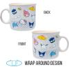 Silver Buffalo Sanrio Hello Kitty and Friends Gudetama Lazy Egg Sailing Ceramic Camper Mug, 20 Ounces(Sanrio Kitty and Friends Group)