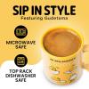 Silver Buffalo Sanrio The Many Emotions of Gudetama Lazy Egg Ceramic Mug, 20 Ounces(Gudetama Many Emotions)