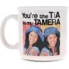 Silver Buffalo Sister Sister Tia to My Tamera Ceramic Camper Coffee Mug, 20 Ounces