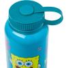 Silver Buffalo Spongebob Squarepants Sup, Fishes? Stainless Steel Water Bottle With Twist Lid, 42 Ounces