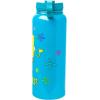 Silver Buffalo Spongebob Squarepants Sup, Fishes? Stainless Steel Water Bottle With Twist Lid, 42 Ounces
