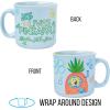 Silver Buffalo Spongebob Squarepants Who Lives in a Pineapple Under the Sea Ceramic Camper Mug, 20 Ounces