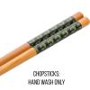 Silver Buffalo Star Wars Boba Fett Ceramic Ramen Noodle Rice Bowl with Chopsticks, Microwave Safe, 20 Ounces(Star Wars Boba Fett)
