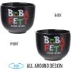 Silver Buffalo Star Wars Boba Fett Ceramic Ramen Noodle Rice Bowl with Chopsticks, Microwave Safe, 20 Ounces(Star Wars Boba Fett)
