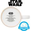 Silver Buffalo Star Wars Dark Side Security Wax Resist 20oz Ceramic Mug(Black/White)