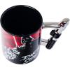 Silver Buffalo Star Wars Darth Vader Dark Side Shaped Handle 20oz Ceramic Mug
