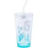 Silver Buffalo Star Wars Featuring Luke Skywalker, Princess Leia, Hans Solo, Chewbacca, Darth Vader, Stormtrooper, Boba Fett, and Death Star Pint Glass with Lid and Glass Straw, 16 Ounces(Hello Kitty and Friends)