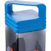 Silver Buffalo Star Wars Featuring R2-D2, C3PO, Chewbacca, and Yoda Plastic Square Water Bottle with Lid, 25 Ounces