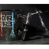 Silver Buffalo Star Wars Logo with Lightsaber 20oz Shaped Handle Ceramic Mug