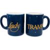 Silver Buffalo Star Wars Mandalorian and the Child 2 Pack Ceramic 3D Sculpted Mug Couple Set, 20 Ounces(Lady and the Tramp)