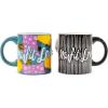 Silver Buffalo Star Wars Mandalorian and the Child 2 Pack Ceramic 3D Sculpted Mug Couple Set, 20 Ounces(Nightmare Before Christmas Jack and Sally)