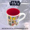 Silver Buffalo Star Wars Stormtrooper Expressions Ceramic Mug, 14 Ounces(14oz Character Grid)