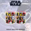 Silver Buffalo Star Wars Stormtrooper Expressions Ceramic Mug, 14 Ounces(14oz Character Grid)