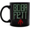 Silver Buffalo Star Wars Stormtrooper Expressions Ceramic Mug, 14 Ounces(20oz Boba Fett Helmet)