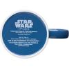 Silver Buffalo Star Wars The Coffee is Strong In This One Ceramic Camper-Style Coffee Mug, 20-Ounces(Blue)