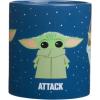 Silver Buffalo Star Wars The Coffee is Strong In This One Ceramic Camper-Style Coffee Mug, 20-Ounces(Blue)