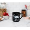 Silver Buffalo Star Wars The Coffee is Strong In This One Ceramic Camper-Style Coffee Mug, 20-Ounces(Mandalorian Force is Strong)