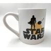 Silver Buffalo Star Wars The Coffee is Strong In This One Ceramic Camper-Style Coffee Mug, 20-Ounces(Sunset Duo)