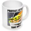 Silver Buffalo Star Wars The Coffee is Strong In This One Ceramic Camper-Style Coffee Mug, 20-Ounces(Take Naps)