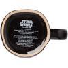 Silver Buffalo Star Wars The Coffee is Strong In This One Ceramic Camper-Style Coffee Mug, 20-Ounces(The Child Wax Resist)
