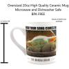 Silver Buffalo Star Wars The Coffee is Strong In This One Ceramic Camper-Style Coffee Mug, 20-Ounces(When your song comes on)