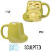 Silver Buffalo Star Wars The Mandalorian Child Seated Ceramic 3D Sculpted Mug, 20-Ounces(Star War Jabba)