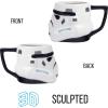 Silver Buffalo Star Wars The Mandalorian Child Seated Ceramic 3D Sculpted Mug, 20-Ounces(Star Wars Stormtrooper Face)
