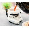 Silver Buffalo Star Wars The Mandalorian Child Seated Ceramic 3D Sculpted Mug, 20-Ounces(Star Wars Stormtrooper Face)