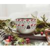 Silver Buffalo Star Wars Vader Bah Humbug Holiday Pattern, 24-Ounce Ceramic Soup Mug, 25, multicolor(Humbug Holiday)