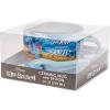 Silver Buffalo Stitch and Scrump Ohana Means Family Boxed Ceramic Soup Mug Spoon Set, 24 Ounces
