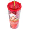 Silver Buffalo Strawberry Shortcake Confetti Cold Cup, 32 Ounces(Multicolor)