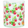Silver Buffalo Strawberry Shortcake Vintage Walking Basket and Strawberries 17.5oz Glass Coffee Mug